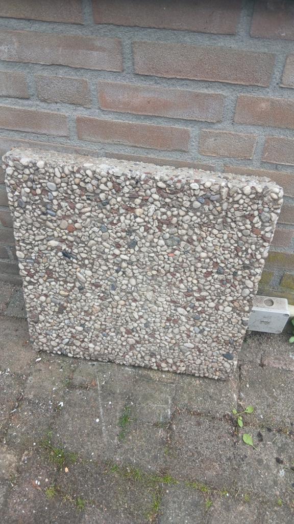 Grindtegel 50 x 50 gratis, Ophalen, Gebruikt, Rubber