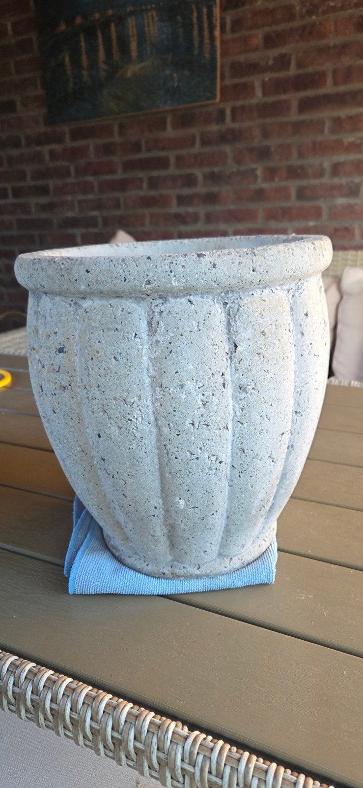 bloempot, Ophalen of Verzenden, Rond, Minder dan 30 cm