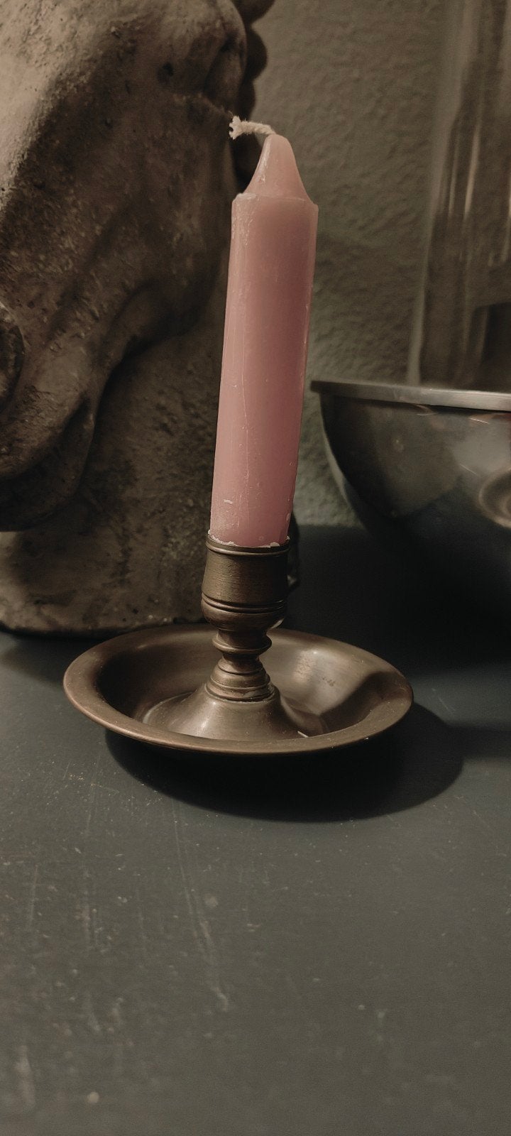 kandelaartje vintage, Ophalen of Verzenden