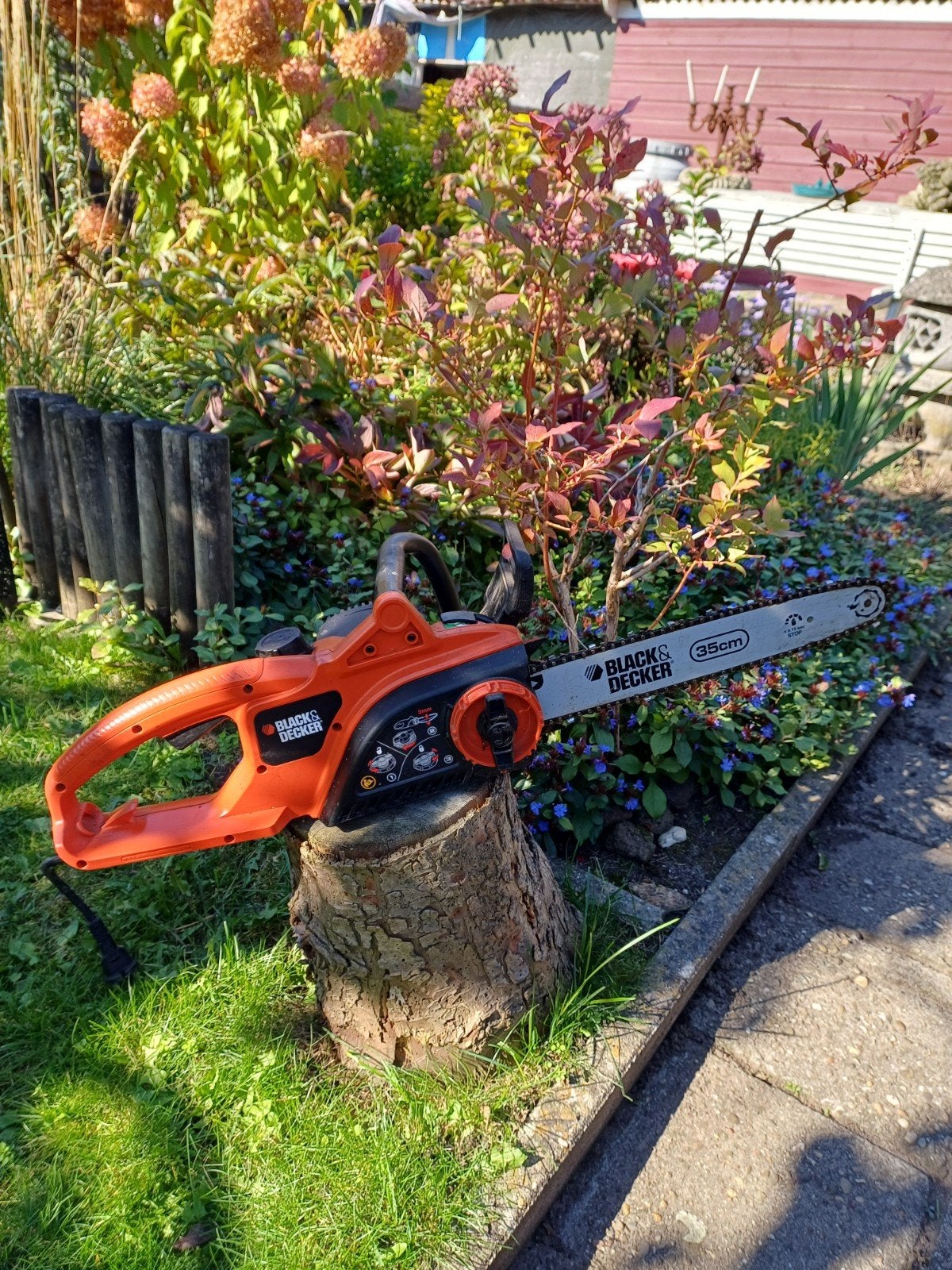 Black & Decker GK1935T elektrische kettingzaag 1900W, Ophalen of Verzenden, Gebruikt, Boomzaag, Black & Decker