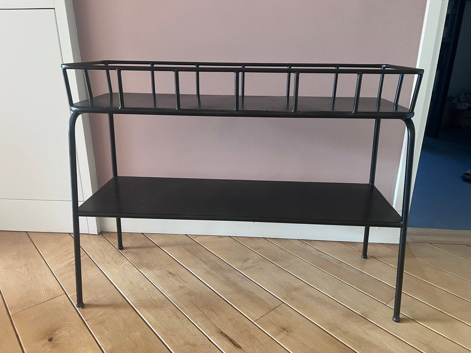 Sidetable / plantentafel, Ophalen, Gebruikt, 50 tot 100 cm, Metaal