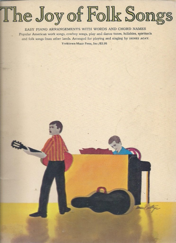 The Joy of Folk Songs, Muziek en Instrumenten, Bladmuziek, Gebruikt, Verzenden, Keyboard, Thema