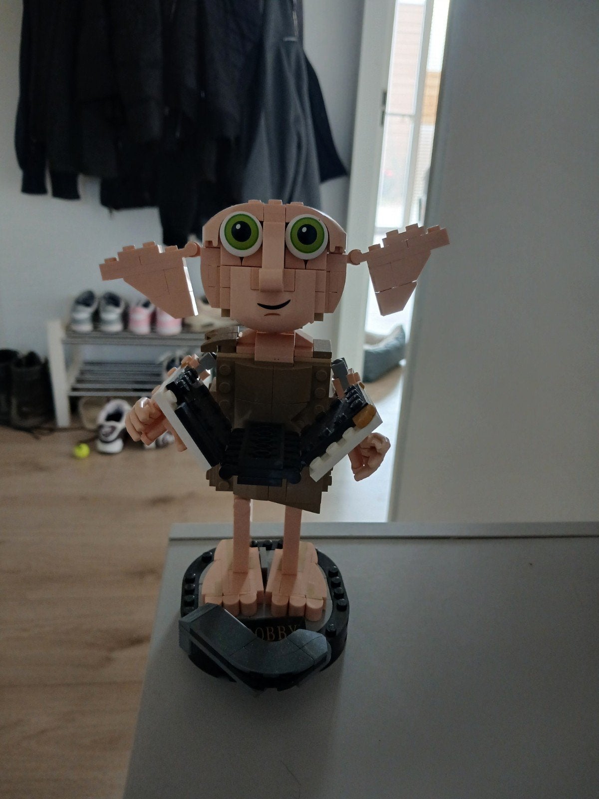 LEGO Harry Potter Dobby de Huiself Bouwfiguur, Ophalen of Verzenden, Zo goed als nieuw, Overige merken