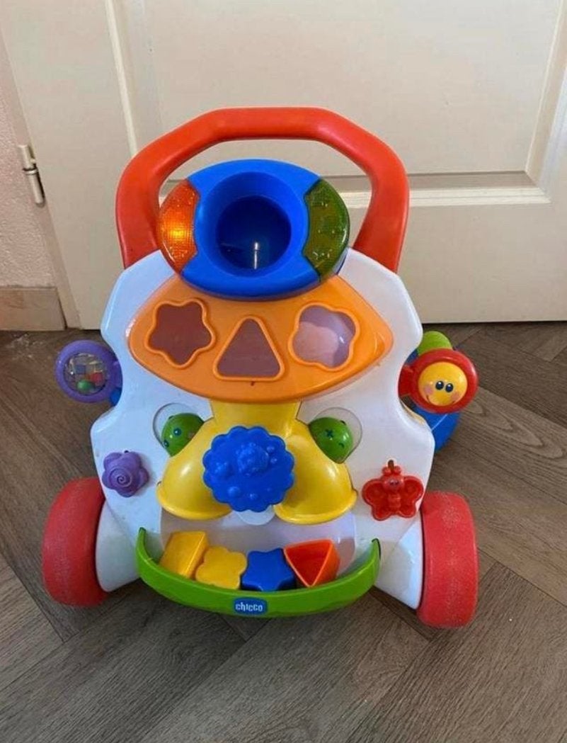 Chicco Loopwagen met Activiteitenpaneel, Ophalen of Verzenden, Zo goed als nieuw, Overige typen, Met licht