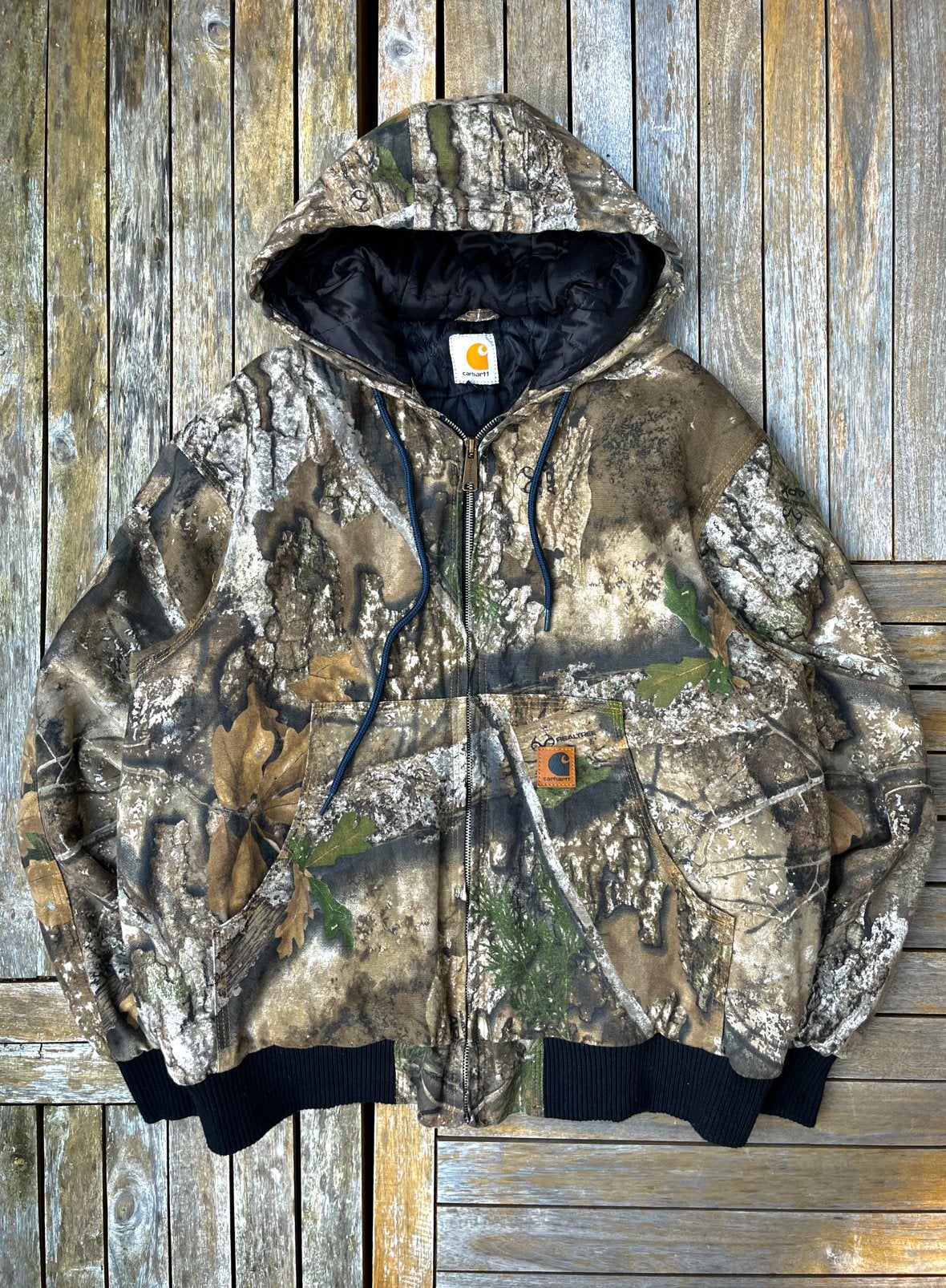 Carhartt Realtree Camo Jas - Maat L, Ophalen of Verzenden, Zo goed als nieuw, Maat 52/54 (L), Meerkleurig
