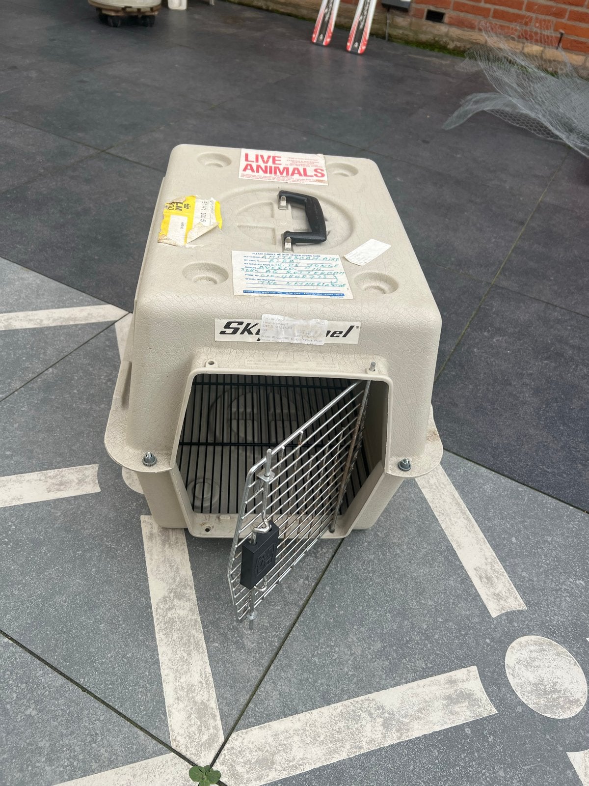 Transportbox voor kat of kleine hond, Dieren en Toebehoren, Ophalen, Gebruikt