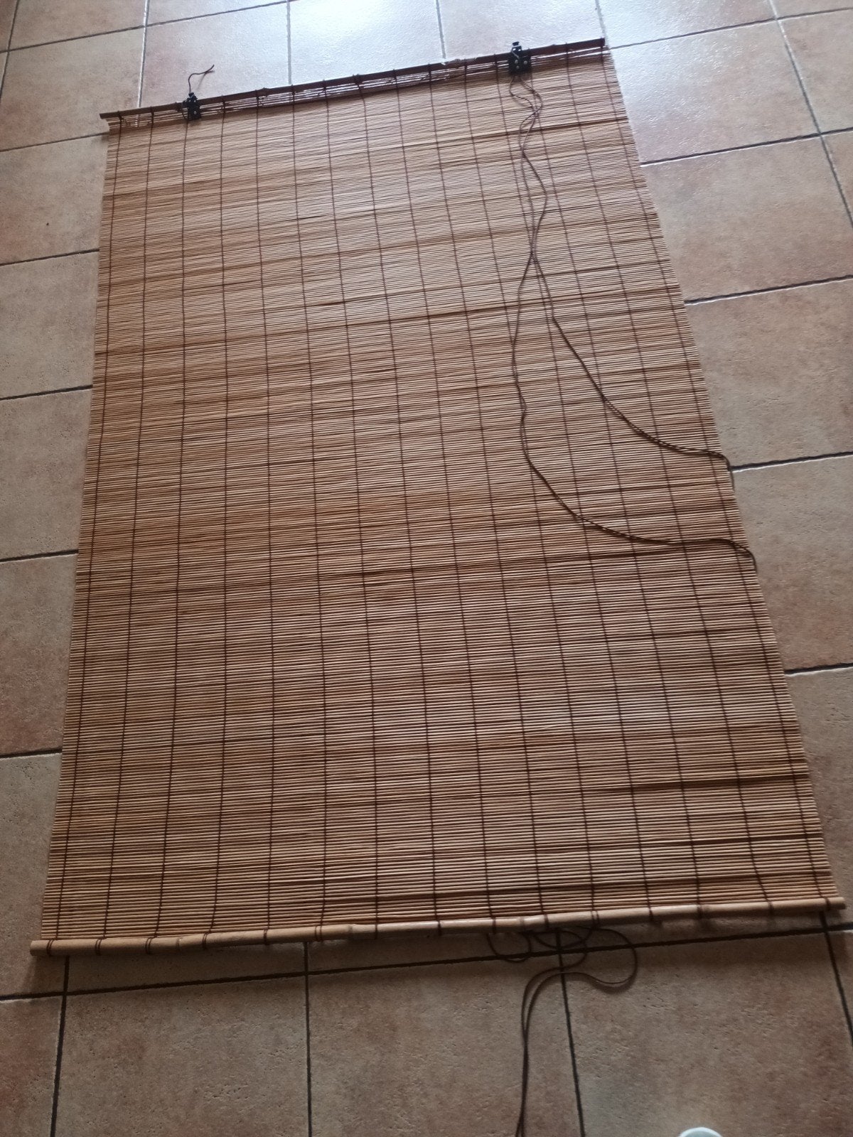 Nieuw Bamboe Rolgordijn 100x150 cm, Huis en Inrichting, Ophalen, Nieuw, Rolgordijn, Bamboe