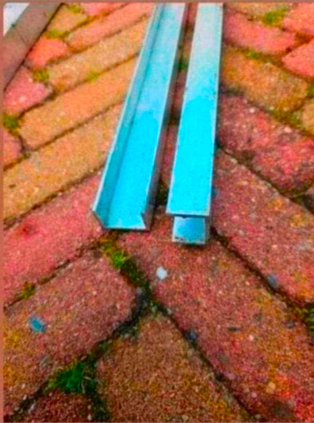 Aluminium profielen - diverse lengtes, Doe-het-zelf en Verbouw, Ophalen, Gebruikt, Aluminium