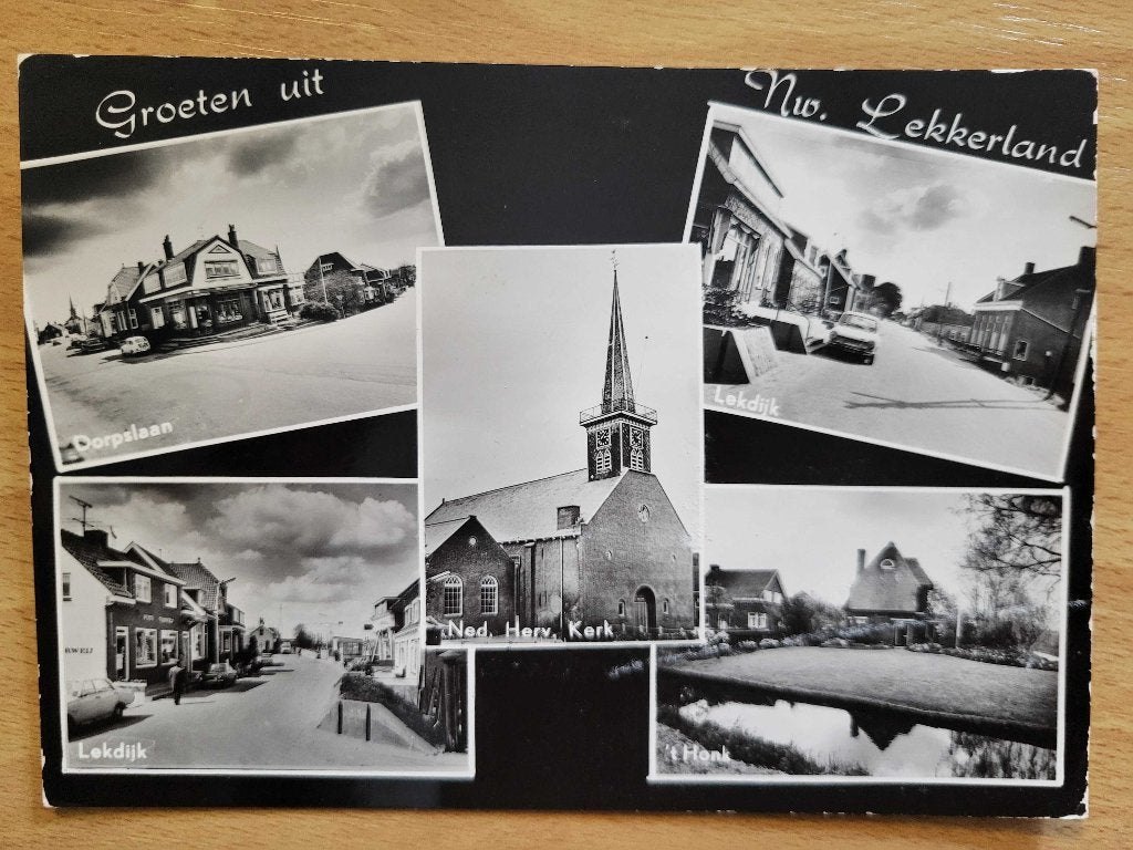 ansicht NIEUW LEKKERLAND Meerluik, Ophalen of Verzenden, Voor 1920, Zuid-Holland