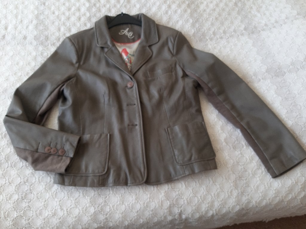 prachtig echt leren jasje Arma maat 44, Kleding | Dames, Jasjes, Kostuums en Pakken, Ophalen, Overige kleuren, Maat 42/44 (L)