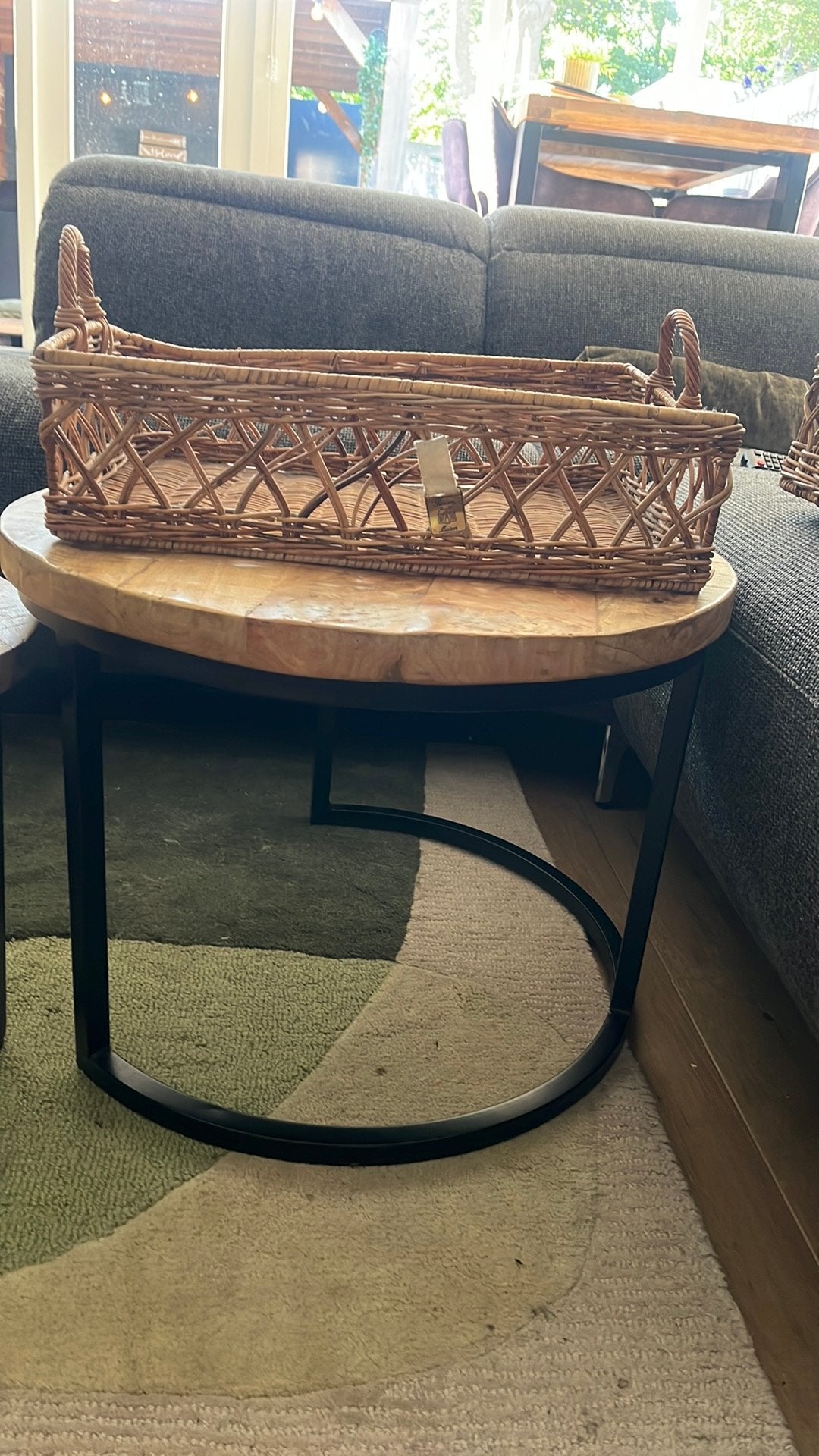 Riviera maison, Ophalen, Zo goed als nieuw, Rond, Riet