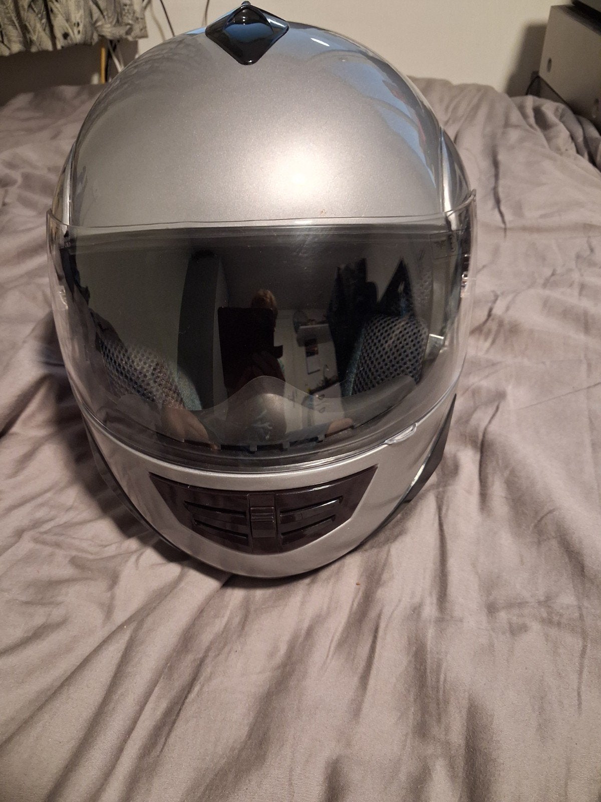 B-Square Motorsport Opklap Motorhelm - Maat M (57-58), M, Systeemhelm, Heren, Nieuw zonder kaartje