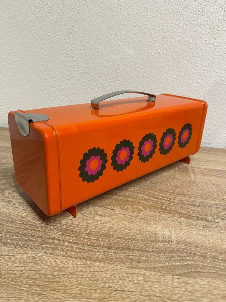 Originele Brabantia Patrice ontbijtkoekblik jaren 70, Verzamelen, Retro, Ophalen of Verzenden, Huis en Inrichting