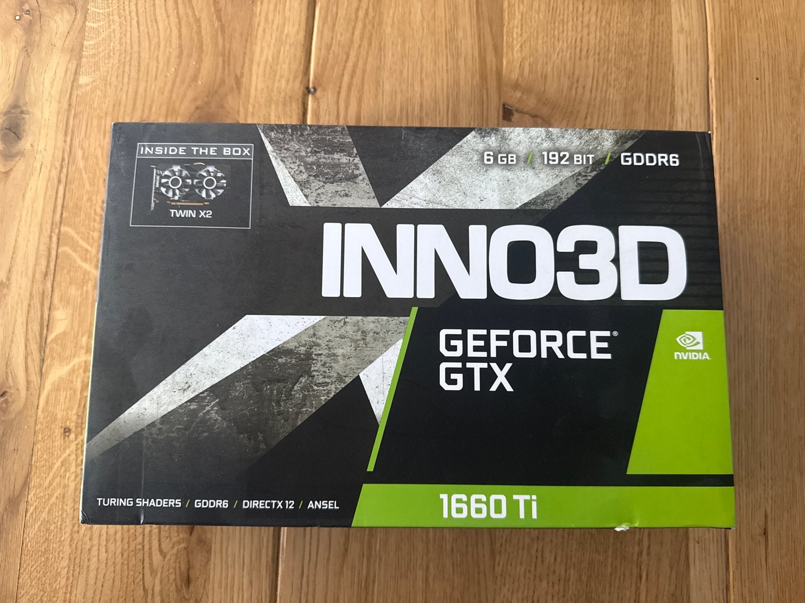 Inno3d GeForce GTX 1660 Ti - 6GB GDDR6 Videokaart, Computers en Software, PCI-Express 3, Gebruikt, GDDR6, Ophalen of Verzenden