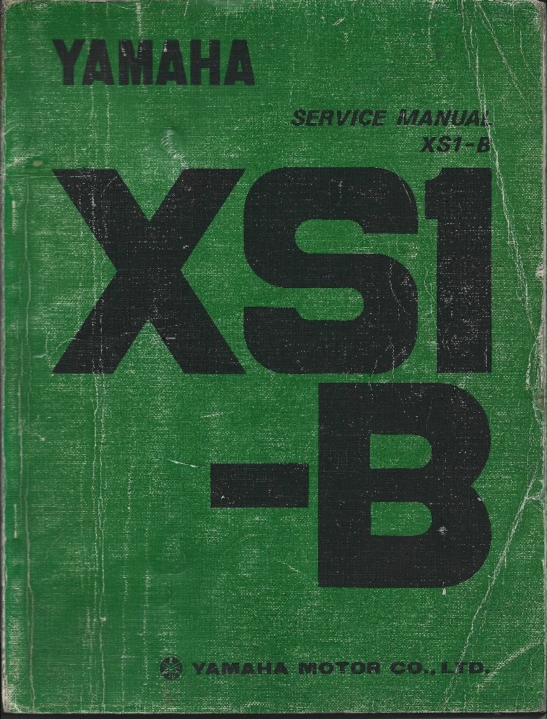 Yamaha XS1 service manual (3418z) motor 1970, Verzenden, Yamaha