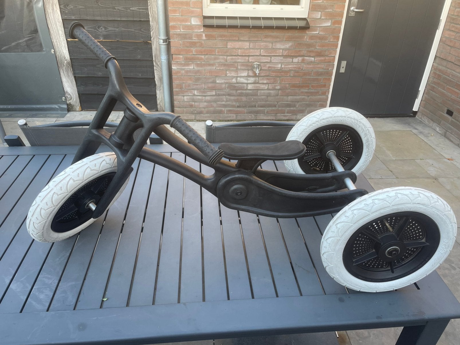 Wishbonebike loopfiets/ driewieler zwart, Ophalen of Verzenden, Zo goed als nieuw, Overige merken