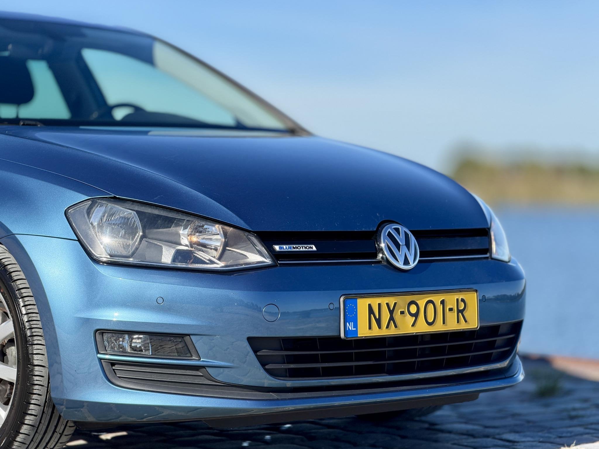 Volkswagen Golf 1.0 TSI Comfortline|Clima|Navi|Cruise|Trekha, Auto's, Voorwielaandrijving, Stof, Gebruikt, Blauw
