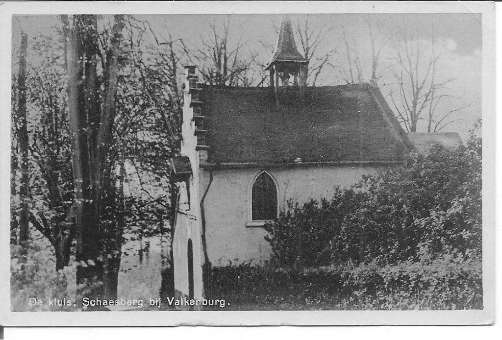 De Kluis  Schaesberg bij Valkenburg., Ophalen of Verzenden, 1940 tot 1960, Ongelopen, Limburg