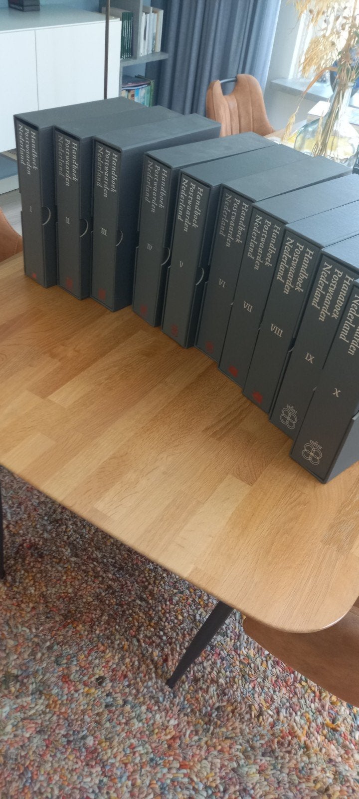 Handboek Postwaarden Nederland - 10 delen (t/m aug 2021), Ophalen