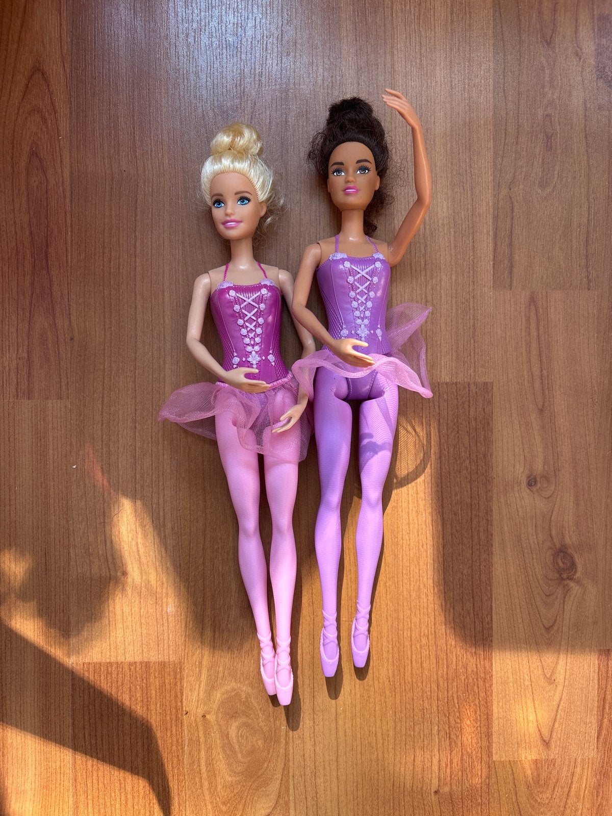 Barbie ballerina’s (2 stuks), Ophalen of Verzenden, Barbie