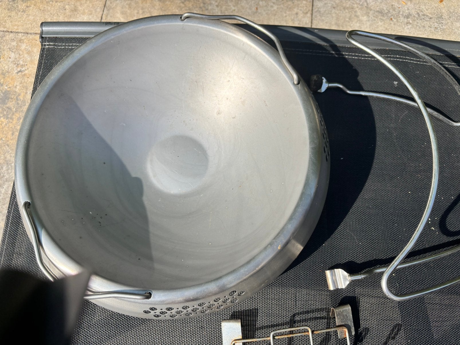 Weber wok met accessoires, Ophalen of Verzenden, Zo goed als nieuw
