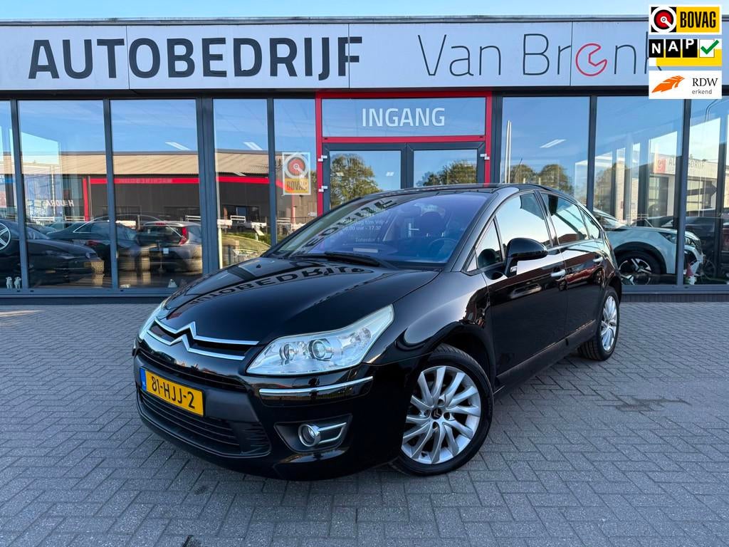 Citroen C4 1.6 THP Exclusive | Navi | Airco | APK 04-2027, Voorwielaandrijving, Stof, Gebruikt, 4 cilinders