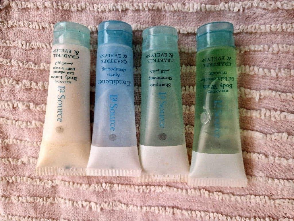 Crabtree & Evelyn mini shampoo, Body lotion en 2x body wash, Ophalen of Verzenden, Nieuw, Bad & Douche
