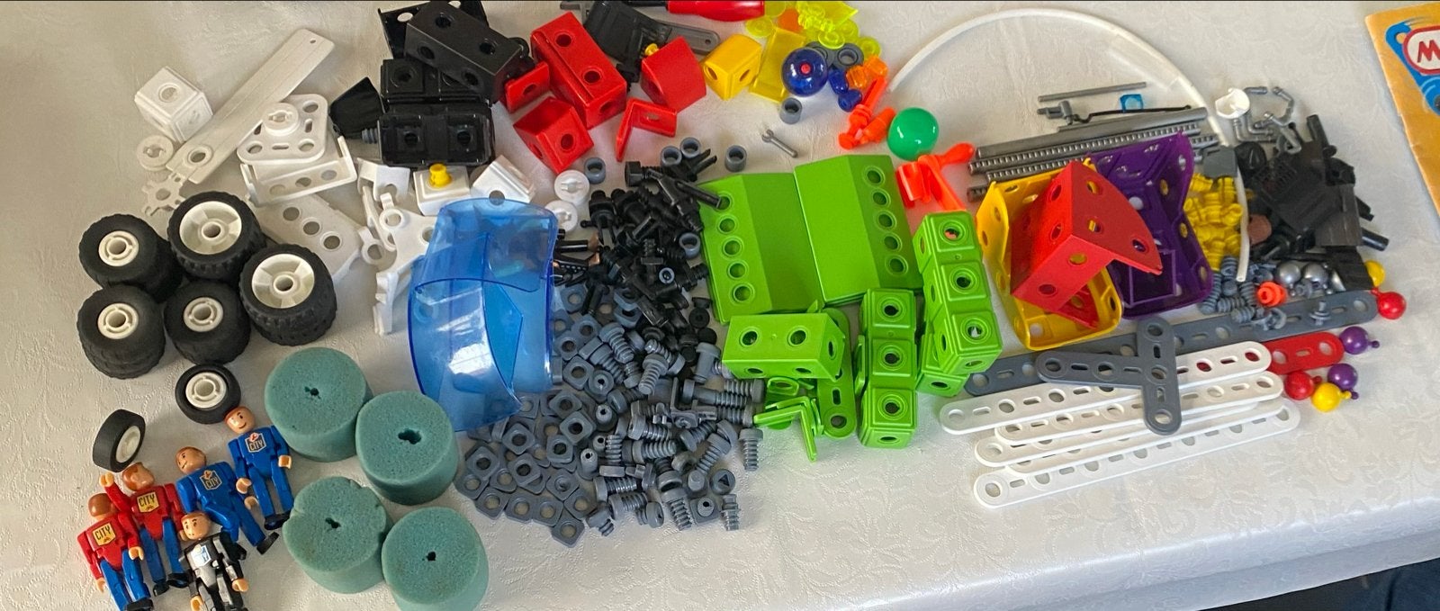Meccano City Bouwpakket Grote set onderdelen, Ophalen of Verzenden, Gebruikt, Overige merken