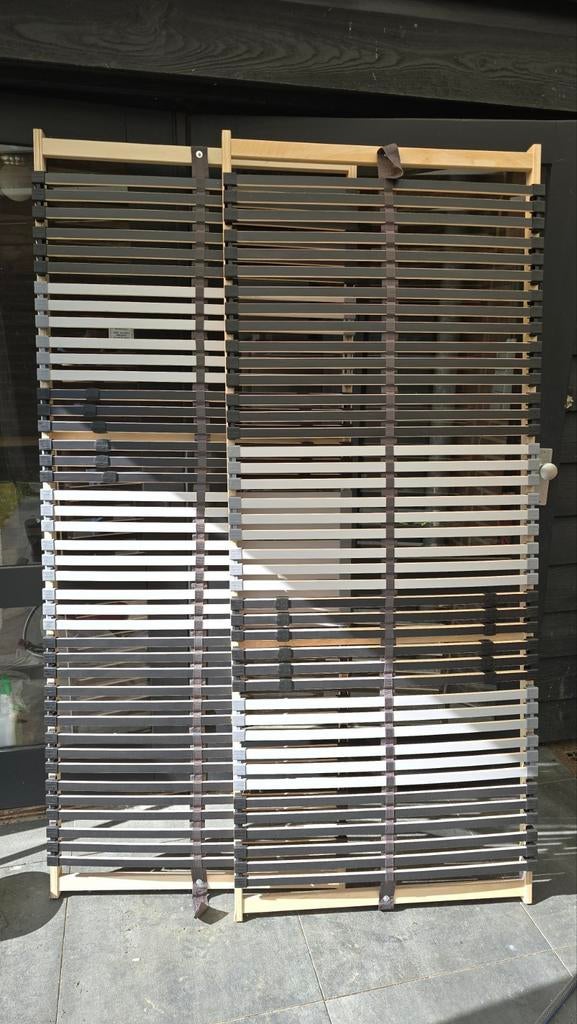IKEA Lattenbodems 2x 80x200 cm - Zo goed als nieuw, Eenpersoons, Ophalen of Verzenden, Zo goed als nieuw, 80 cm