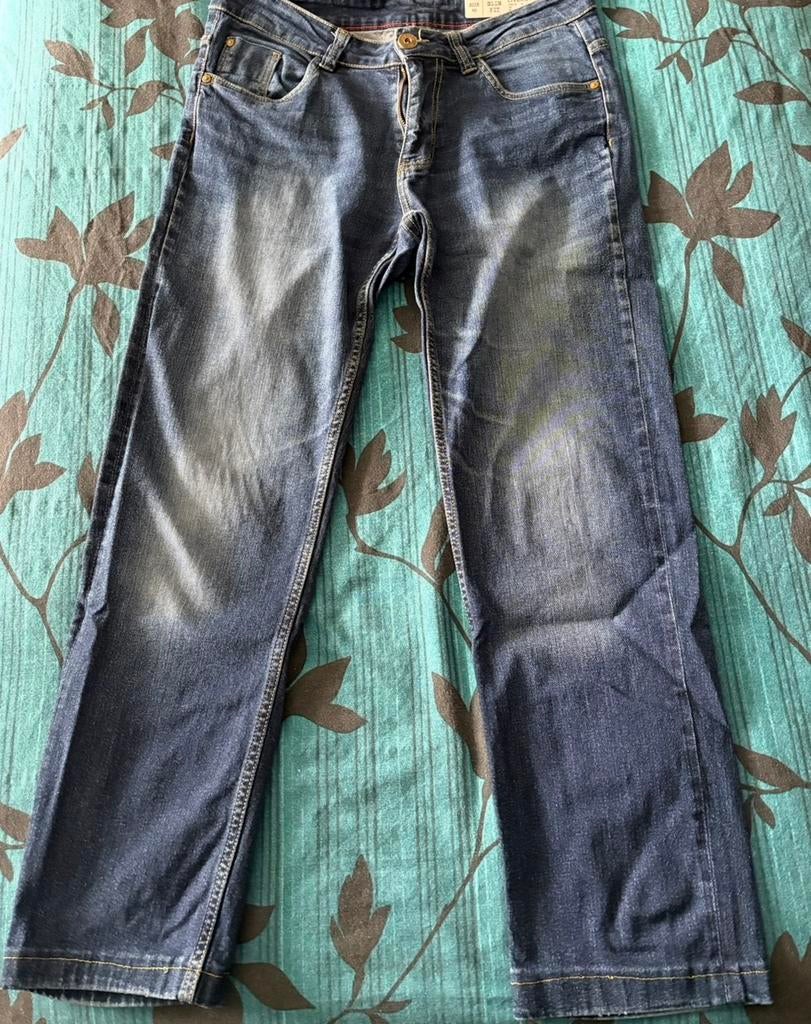 LIVERGY Slim Fit Jeans Maat 48, Ophalen of Verzenden, Zo goed als nieuw, Blauw, W33 - W34 (confectie 48/50)