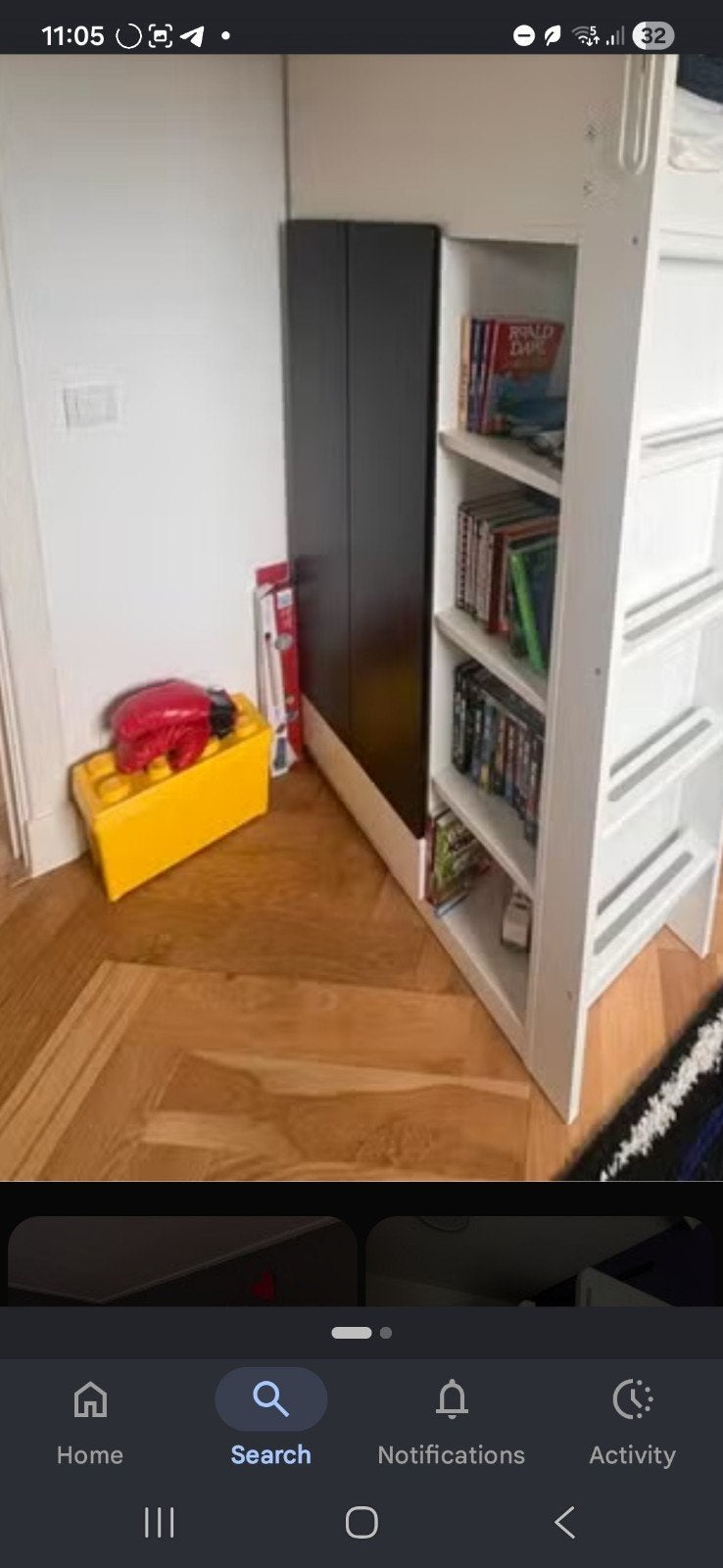 2 zwarte IKEA Småstad/Stuva deuren voor hoogslaper of kasten, Ophalen of Verzenden, Zo goed als nieuw
