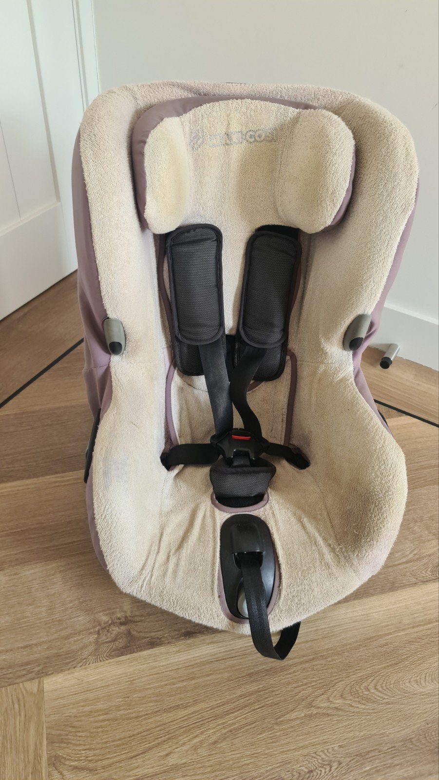 Maxi cosi axissfix met hoes, draaibare autostoel, Ophalen, Verstelbare rugleuning, 9 t/m 18 kg, Maxi-Cosi