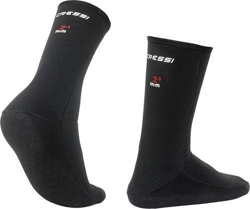 Neopreen sokken laarsjes 2,5mm cressi maat XL, Wetsuit, Genova Italië, Cressi, Heer