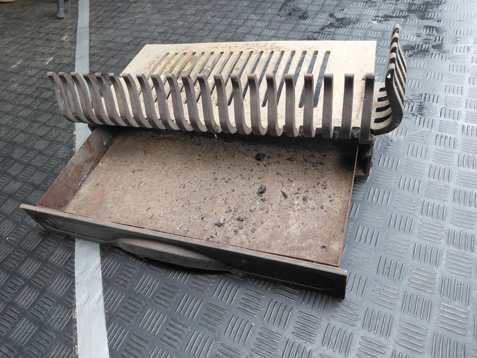 Bak voor open haard, Ophalen of Verzenden, Minder dan 2 meter, 80 mm of meer, Afvoer