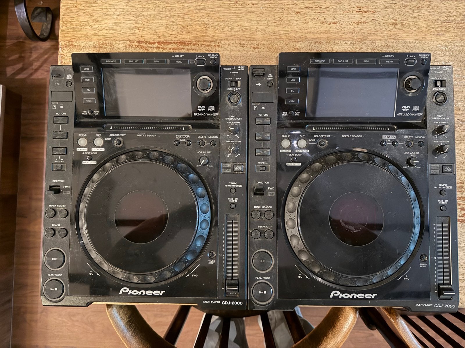 Pioneer CDJ-2000 Multi Players (set van 2), Ophalen, Gebruikt, Dj-set, Pioneer