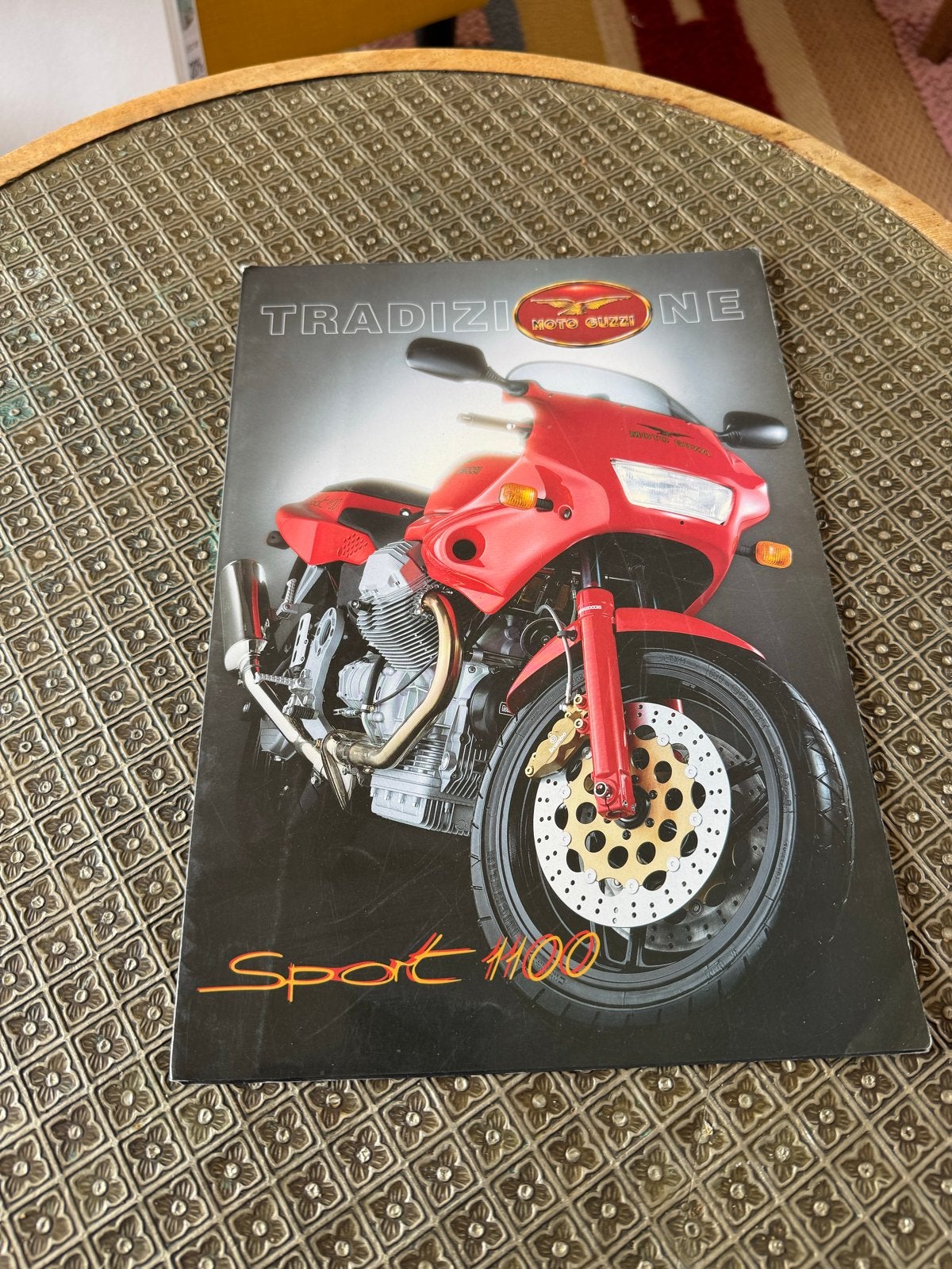 Folder Moto Guzzi Sport 1100 in mooie staat, Ophalen of Verzenden