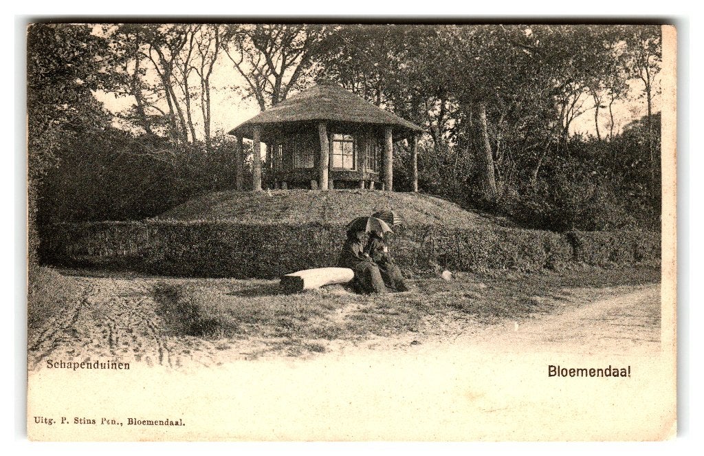 Bloemendaal, Schapenduinen, Verzamelen, Ansichtkaarten | Nederland, Ongelopen, Noord-Holland, Voor 1920, Verzenden