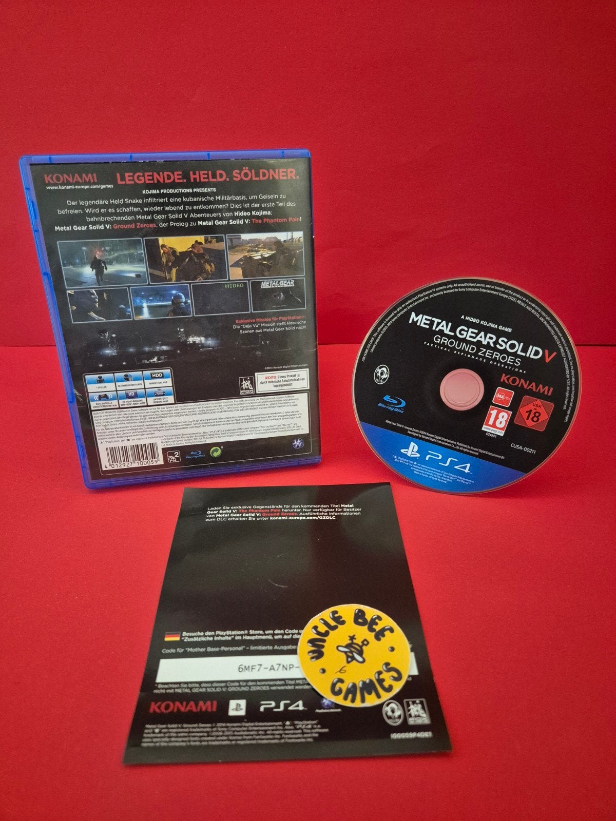 Metal Gear Solid V Ground Zeroes, Avontuur en Actie, Online, Vanaf 18 jaar, 1 speler