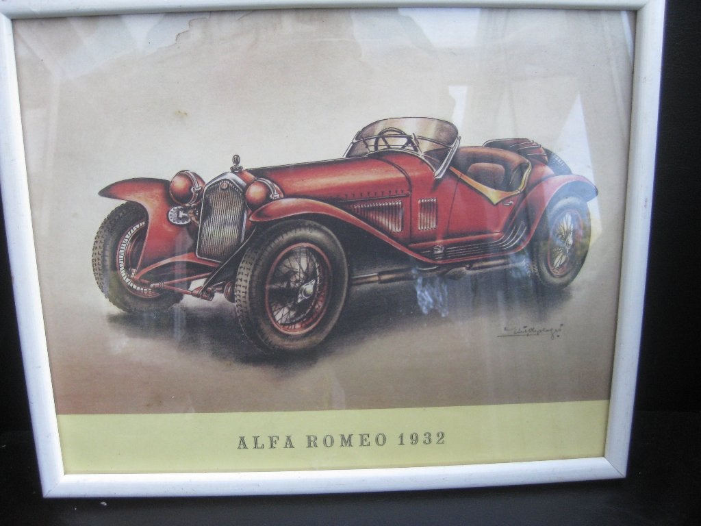 oude  auto prenten, Boeken, Ophalen of Verzenden, Zo goed als nieuw, Algemeen