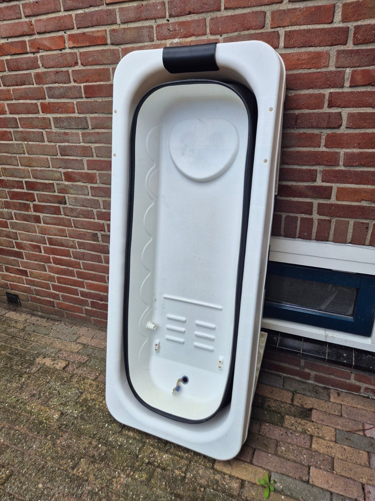 Opklapbaar bad voor volwassenen en kinderen, Ophalen, Gebruikt, Met bad