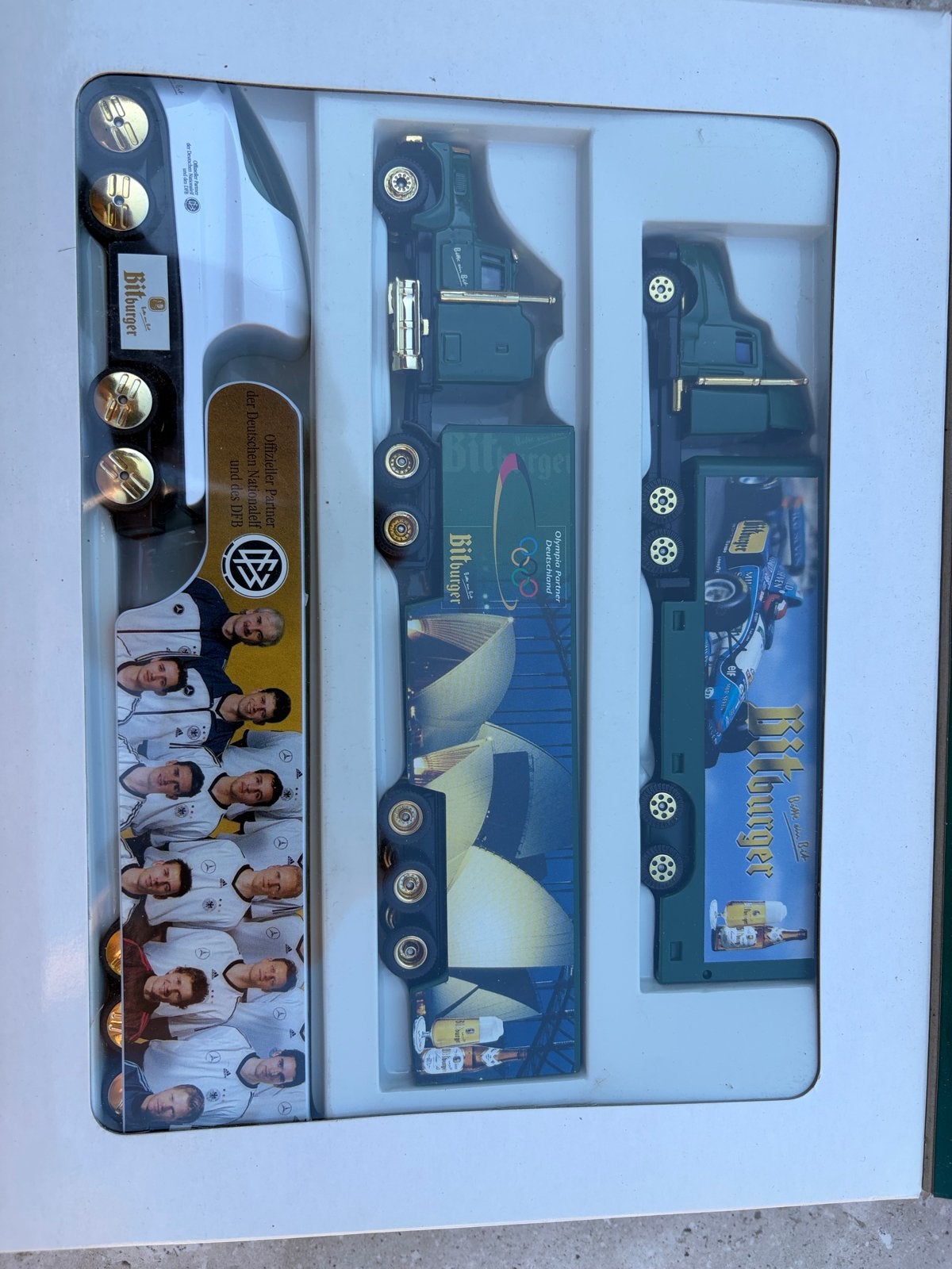Bitburger Premium-Truck-Set - Limited Edition, Ophalen, Zo goed als nieuw, Auto's