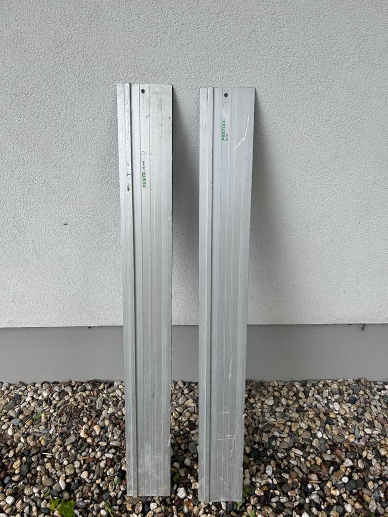 Festool FS 1400 geleiderail (2 stuks), Doe-het-zelf en Verbouw, Gereedschap | Zaagmachines, Invalzaag, Ophalen of Verzenden, Zo goed als nieuw