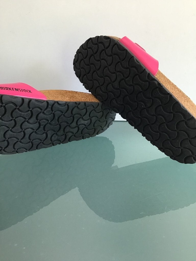 Birkenstock | 38 Madrid roze slippers | Gratis verzenden, Slippers, Verzenden, Zo goed als nieuw, Roze