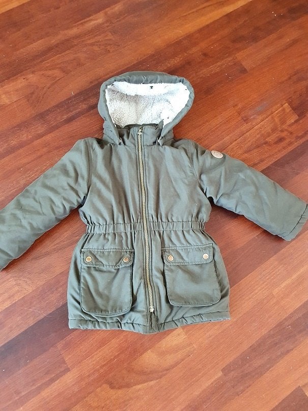 Meisjes winterjas maat 110  , Ophalen of Verzenden, Gebruikt, Jongen, Jas