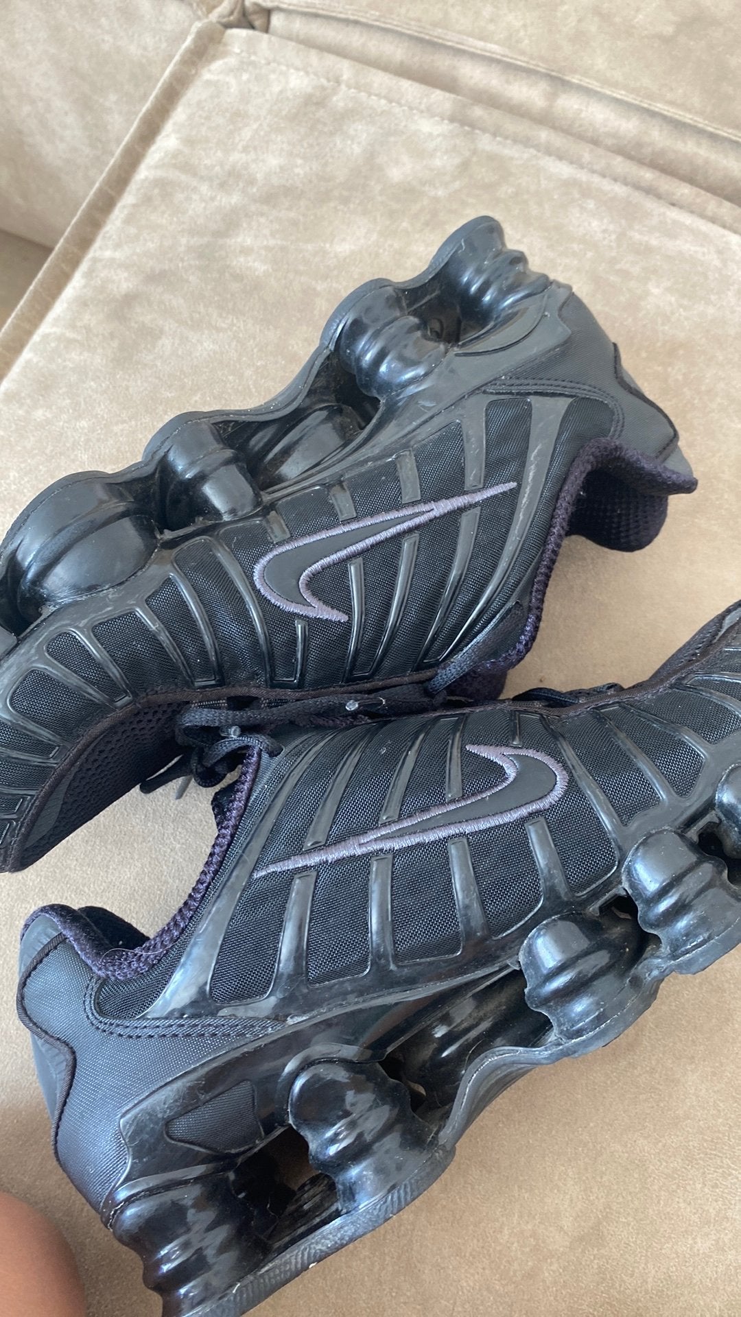 Nike shox zwart maat 38, Kleding | Heren, Schoenen, Ophalen of Verzenden, Zo goed als nieuw, Zwart