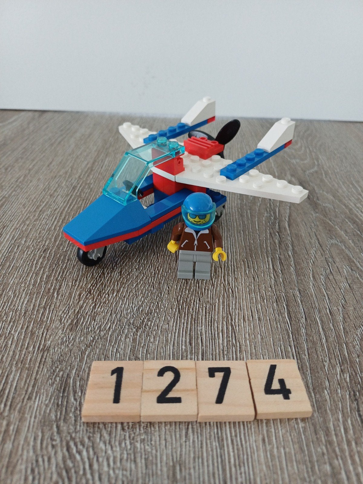 Lego System Vliegtuig met Piloot 6536, Ophalen of Verzenden, Gebruikt