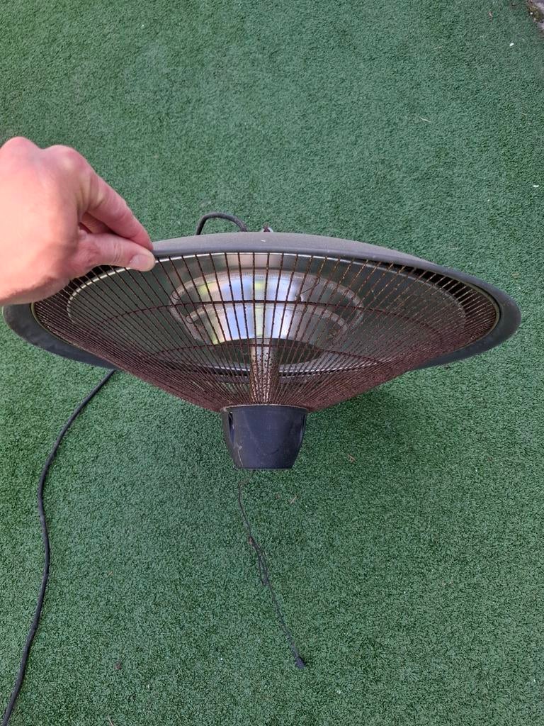 Heater 60 cm doorsnee 3 standen netstroom, Ophalen, Gebruikt, Elektrisch, Plafond