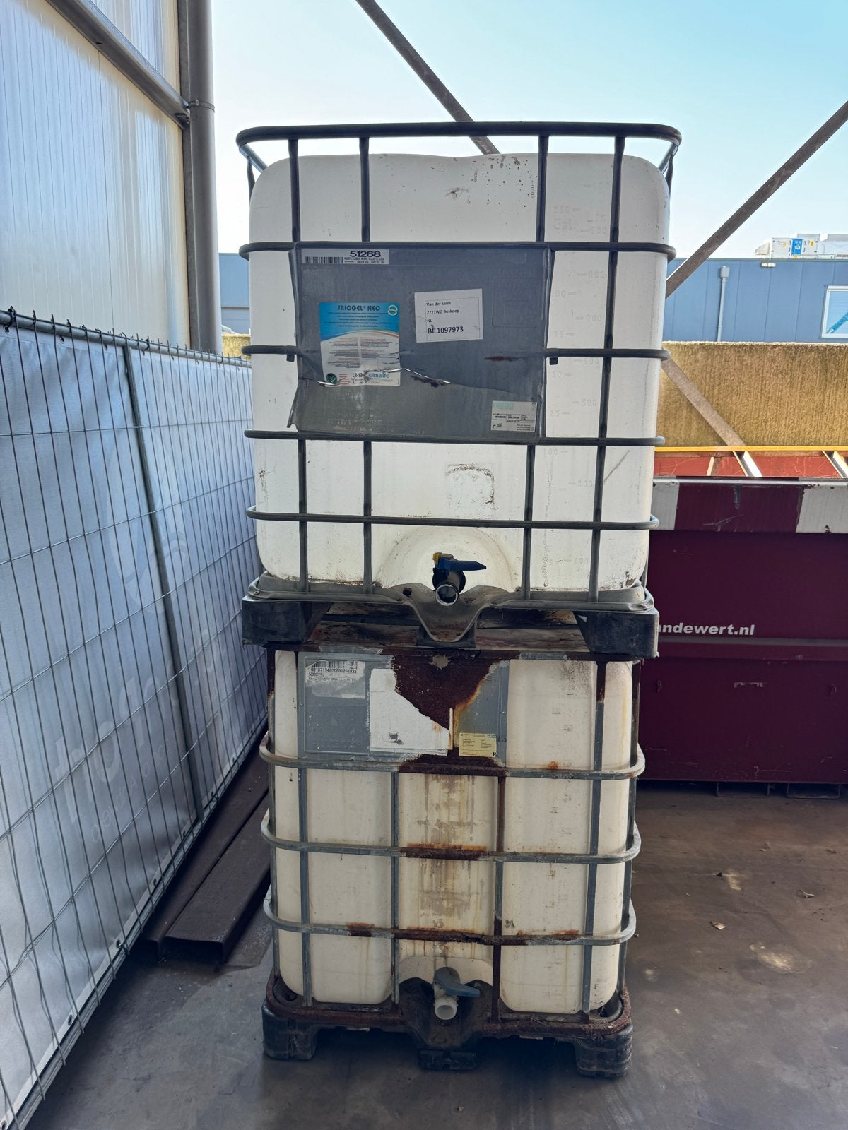 IBC Container Gebruikt, Ophalen, Gebruikt, Overige typen