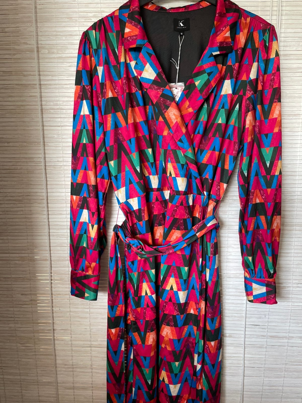 Jurk van K-design, maat m, Maat 38/40 (M), Nieuw, Onder de knie, Meerkleurig
