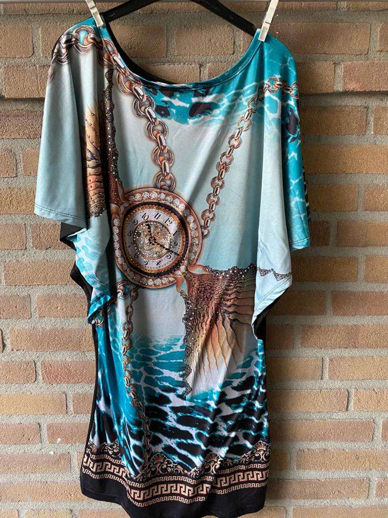 Sensi wear top, Maat 38/40 (M), Blauw, Nieuw, Ophalen of Verzenden